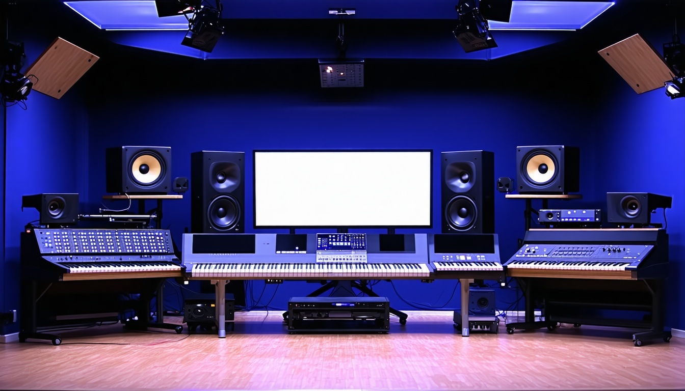 Music Production Studio Logo